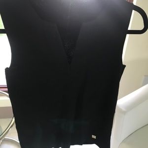 Black Carolina Herrera Knit Blouse
